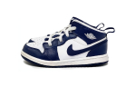 Jordan 1 Mid Valge Metallik Kuldne Obsidiaan TD 640735-174 26