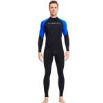 Meeste t&auml;ispikkuses neopreenivaba m&auml;rg&uuml;likond Snorgeldamiseks Surfamiseks Sukeldumiseks UV-kaitse Kiiresti kuivav Veespordi ujumisriided Medium black