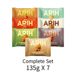 [Paldo] BTS X ARIH RAMEN 7 MAITSET (T&Auml;IELIK KOMPLEKT) 7 FLAVORS COMPLETE SET beige