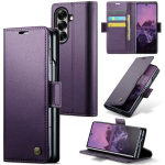 Magnetiline Klappnahast Kaitse Telefonikott Samsung Galaxy Z Fold 8 Ultra 7 6 5 Fold8 Fold7 5G jaoks Rahakott Kaardihoidjaga Kate Galaxy Z Fold7 lilla