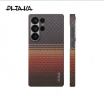 Originaal PITAKA telefoni&uuml;mbris SAMSUNG S25 Ultra jaoks Kevlar s&uuml;sinikkiust juhtmevaba laadimise tagakaane kest 1pc&for Galaxy S25 Ultra gray