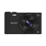 SONY WX350 Digitaalne 20x Optilise Suumiga Must Cyber-shot Kaamera, (DSC-WX350-B) must