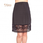 GQ naiste &uuml;hev&auml;rviline k&otilde;rge v&ouml;&ouml;kohaga pitsiline alusseelik p&otilde;lveni ulatuv pliiatsseelik XL