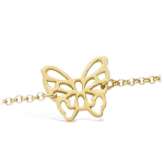 Les Tr&eacute;sors De Lily [F6801] &ndash; kullatud k&auml;ev&otilde;ru 'Butterfly Filigrae' &ndash; 12x14 mm kuld