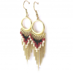 Les Tr&eacute;sors De Lily [M9313] &ndash; kuldsed punased Kilimanjaro disainerk&otilde;rvar&otilde;ngad kuld