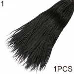 Heegeldatud punutud pika pikendusega s&uuml;nteetiline v&auml;rviplokk parukas