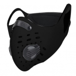 Daydreamer Outdoor Sports tolmukindel Anti Haze PM2.5 filtriga suu n&auml;okate koos ventiiliga must