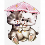 Teemanttikandid Ristpistes  Loomad armas kass  Teemantmaaling Teemantmosaiikmustriga seinakleebis Kodukaunistus 20X30CM