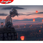 5D teemantmaaling liblikas DIY tikandid lilled pilt kividest mosaiikkomplekti seinakaunistus 20X30CM