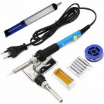 New Arrive EU pistik 220V 60W reguleeritava temperatuuriga elektriline jootekolb pliiatsi k&auml;epide jootejaama t&ouml;&ouml;riista keevitamise parandamine &uuml;mbert&ouml;&ouml;tamine