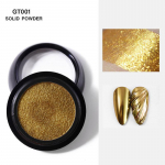 Nail Art mullipuuder kaunistus Glitter 3D Mirror Effect Pigment 0,5g Shimmer k&uuml;&uuml;nelakk k&uuml;&uuml;ntele Ilut&ouml;&ouml;riistad GT001