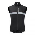 WOSAWE termofliisist vest tuulekindel soe helkur rattas&otilde;idu Jersey talvejope M must