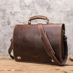 KONTAKT &Auml;rimeeste portfell Crazy Horse Nahast &otilde;lakottid Luksuslik s&uuml;learvutikott 15,6-tolliste k&auml;ekottide jaoks pruun