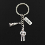 Moodne 30 mm v&otilde;tmehoidja v&otilde;tmehoidja ehted Universe Astronaut rakett Kosmoselaev Elage oma unistuste lootuses Uskuge ripats dream