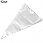 50 tk/komplekti torukott &uuml;hekordselt kasutatav, t&otilde;husa k&auml;epidemega, paksendatud kooki glasuuriga kaunistuskott koorekotti jaoks