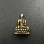 Sakyamuni Buddha kujukesed Miniatuurid Antiikvask Dharma Meistrikuju Messingist kaunistused T&ouml;&ouml;laua ornament 1pcs