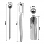 5 tk Beauty Seam ehitust&ouml;&ouml;riistade komplekt P&otilde;randaplaatide vuugisegu parandamiseks terasest pressitud kuulpulga nurgakraabits seinavahe puhastusvahend h&otilde;be