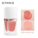 O.TWO.O Liquid Blusher kauakestev looduslik p&otilde;sepunane p&otilde;sepuna Rouge Lotion Contour Blusher t&auml;iustab jumet Paleta De Blush 4 v&auml;rvi #05