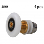 10-12 mm. Du&scaron;&scaron;i ukserullid 4-6 mm nailonist v&auml;limine ratas 25mm