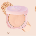 Pudaier Pressed Powder Set Up Foundation jumestuspuuder Veekindel peitepuuder ja Oil Control Powder 0C