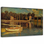 Feeby l&otilde;uenditr&uuml;kk, Bridge at argenteuil &ndash; c. Monet reprodutseerimine 60x40 pruun