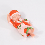 19 cm Child Reborn Doll Mini Simulation Full Body Pehme kummiemailiga nukk T&uuml;drukule Kingitus Nukk Nukk 19cm