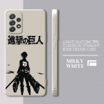 Attack On Titan Japan telefoni&uuml;mbris Samsung Galaxy A73 A23 A13 A12 A33 A72 A22 A52s A52 A53 A42 A13 ruudukujulise vedela kaanega Anime Samsung A13 5G