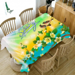 Maal&auml;hedane laudlina Kodu Lill ristk&uuml;likukujuline kangas Magamistuba Kodu K&ouml;&ouml;k Retrotr&uuml;kk Diivanilaud Saastumisvastane laudlina 40x70cm15x27inch