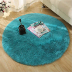 1 tk Elutoa mulli suudlus Paks &uuml;mmargune vaip Pehme kodukaunistus Magamistuba Lastetuba Palus vaip WBL 60X60cm sinine
