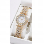 Populaarne aksessuaaride komplekt naiste sulamist kvartsist kella kaelakee s&otilde;rmus, kombineeritud k&auml;ekell Luksuslik 6 tk. komplekt Moodsad k&otilde;rvar&otilde;ngad k&auml;ev&otilde;ru