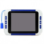 Elektrooniline lugemiseks m&otilde;eldud digitaalne luup, lugemisabi luup electronicique vergrootglas 2-32X 3,5  v&auml;rviline LCD lupa EU Plug sinine
