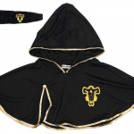 Black Clover Asta Cloak Headband Anime Cosplay kost&uuml;&uuml;m Asta
