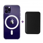 Magnetic For Magsafe rahakoti telefoni&uuml;mbris iPhone 13 11 12 14 Pro Max X XR XS 7 8 Plus SE Mini kaardipesa hoidiku jaoks p&otilde;rutuskindel kate iPhone 14 Pro Max must