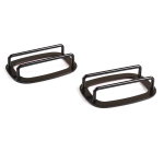 For Toyota FJ Cruiser 2007- Stainless steel Black Car Turn Signal Protection Cover Trim Sticker Car must