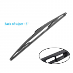 3x Mitsubishi Delica 5. 2007-2023 jaoks eesmised tagumised labad kummiharjad akna esiklaasi puhastus UJ konksul&otilde;ikur Rear Wiper