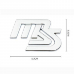 MS/MSspeed auto metallist saba logoga autodekoratsioon sobib Mazda 6 Atez 3 Ankersela CX-5CX-4 modifikatsioonile