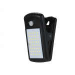 40 LED-i v&auml;lisp&auml;ikesevalgustid. Liikumisanduriga valgustite klambriga lamp IP65 veekindel aiateki jaoks 1pc must