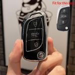 HOT TPU auto kaugjuhtimispuldi v&otilde;tmekaane korpuse korpuse pult Peugeot Citroen C1 C2 C3 C4 C5 DS3 DS4 DS5 DS6 auto stiilitarvikutele Key Case must