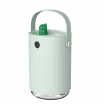 1000 ml &otilde;huniisutaja tuvastab niiskuse Ultrsonic Cool Mist Aroomi difuusor v&auml;rvilise LED-valgusega Cactu USB Humidificador White