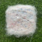 50g/rullsall kampsun-m&uuml;ts heegeldatud niidiga Gypsophila moh&auml;&auml;ril&otilde;ng k&auml;sitsi kudumine villane l&otilde;ng isetegemine beež