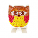 DIY Teemantmaali telefonihoidik Rhinestone lauaarvuti mobiilne alus Multifilmi Loom Lille J&otilde;uluvana Mobiiltelefoni hoidik