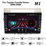 2 Din Androidi autoraadio multimeediumivideopleier Toyota Corolla Verso 2004-2009 jaoks koos nupunupuga Carplay WiFi 2+32GB 1+16GB