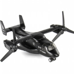 1/400 ScaleBell V-22 Osprey lennukimudeli m&auml;nguasi, tagasit&otilde;mmatav m&auml;nguasja transpordilennuk koos heli ja valgusega lastele v&auml;ikelastele poistele t&uuml;drukutele m&otilde;eldud kingituste kollektsioon 1/400-18.5x13x8cm