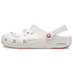 Kanghyuk x Crocs Classic Clog Valged Unisex Tossud Julgelt Punased 208475-100 43-44