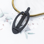 Juuksen&otilde;el Ovaalne juuksen&otilde;el Lihtne retro hobusesaba lukuga keeratav klamber Naiste peakatte klambriga juuksen&otilde;el