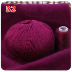 50+20g/komplekt Knitting Yarn Ball Baby K&auml;sitsi kootud ka&scaron;miirl&otilde;ng 100% Mongoolia ka&scaron;miirvillane ka&scaron;miir 32