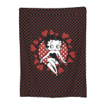 Bettys armastab pr. Boop tekk Flanell Decoration Relax Super Soft Throw tekk voodireisi voodikatete jaoks 100x75cm 40x30in