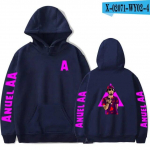 Anuel AA Tr&uuml;kitud Hoodies Dressipluus Mantel Real Hasta La Muerte vabaaja dressir&otilde;ivaste kost&uuml;&uuml;m Unisex Naiste riided Anime Pullover Hoodie L