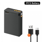 PALO 2300 mAh LP-E10 Type-C indikaatorlambi akuga Canon EOS 1100D 1200D 1300D 2000D 4000D Rebel T3 T5 T6 KISS X50 X70 aku E10 jaoks