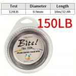 10M 7 kiuduga kaetud punutud roostevabast traadist kalap&uuml;&uuml;gi taglase materjal katte traadi juhtkate